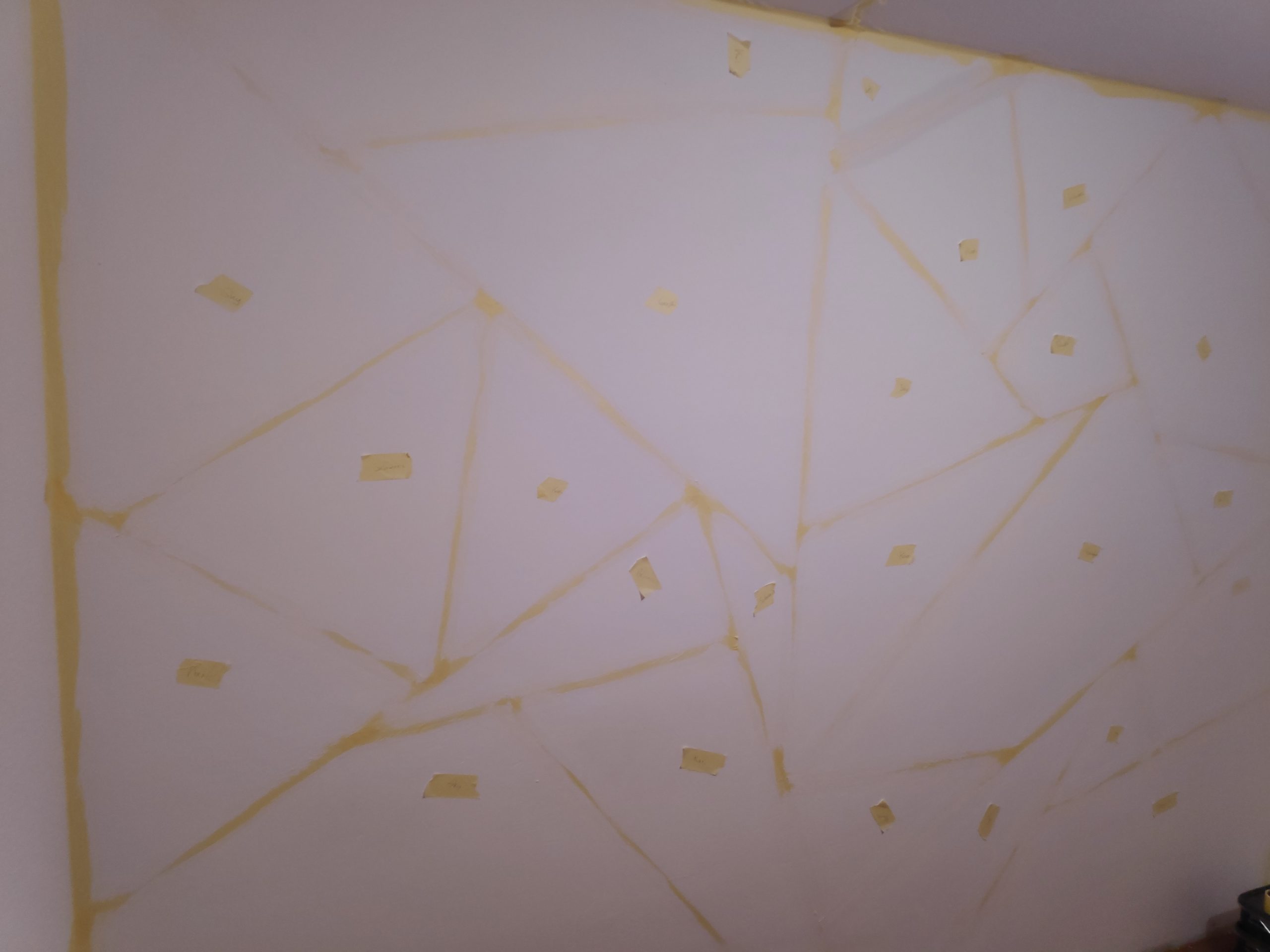Die voerbetietete Wand