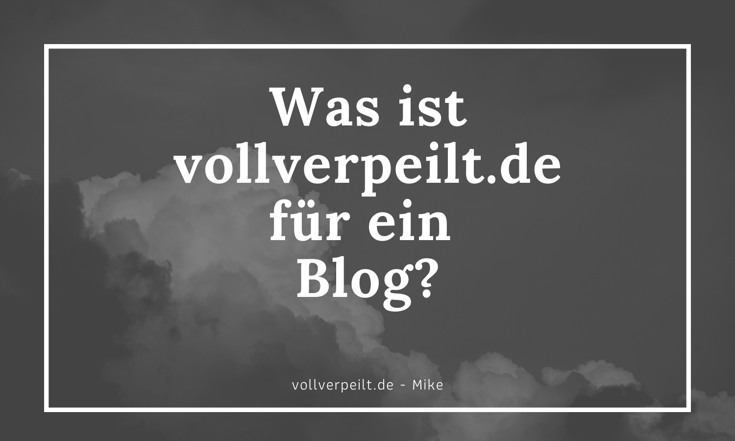 Was ist vollverpeilt.de für ein Blog?